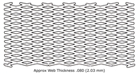 SW-175-66 SLEEVE-WEB - LDPE, GREY (600 FT/COIL)