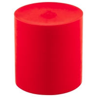 SC-1805 Sleeve Caps Red LDPE w/internal ribs