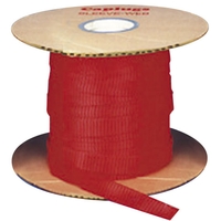 SW-75 - MINI COIL SLEEVE-WEB - LDPE, MINI COIL, RED (40 FT/COIL)