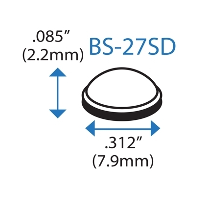 BS-27SD Cabinet Bumper