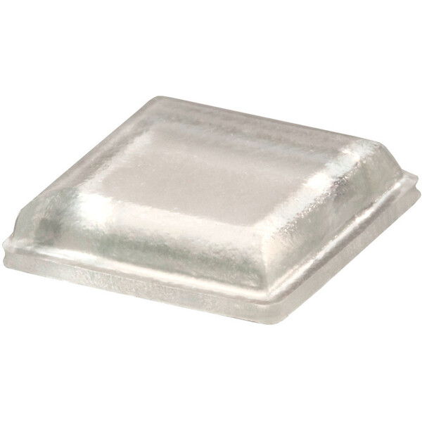 BS-20 CLEAR Adhesive Back Bumper - Square