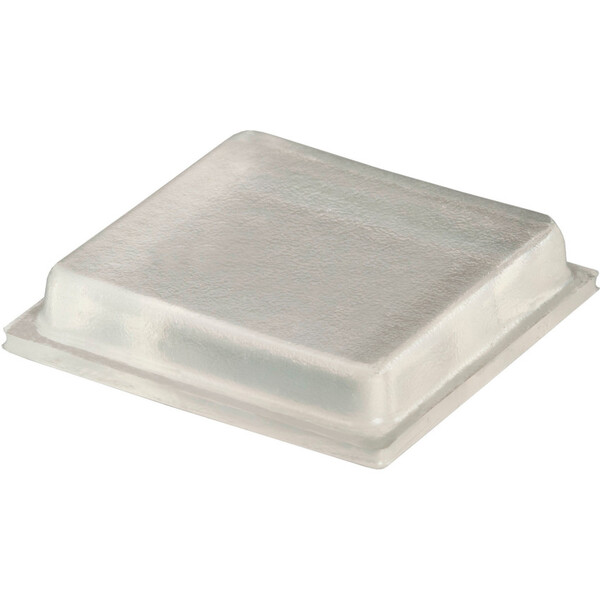 BS-36 CLEAR Adhesive Back Bumper - Square
