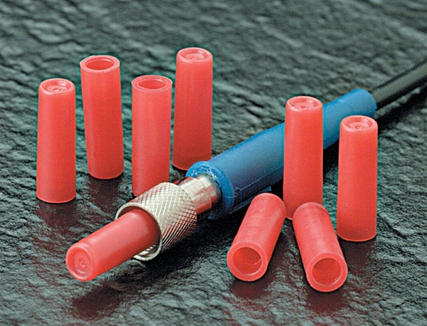 SC-1 5/16-12 Sleeve Caps Red LDPE