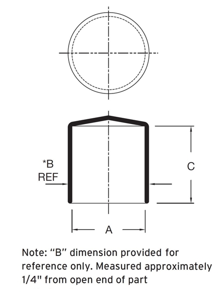 VC-500-8 VINYL CAP