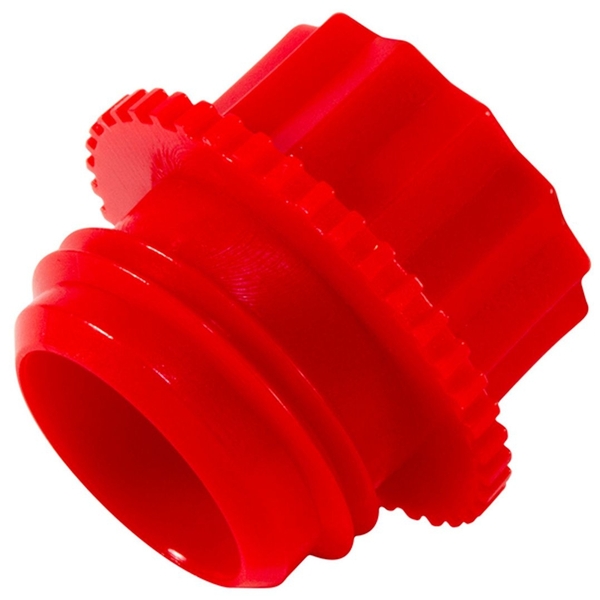 P-48B 12-Point Head Plug for NPS Threaded Ports - Red