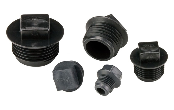 TPN-1-F NPT THREADED PLUG, SQUARE HEAD w/FLANGE
