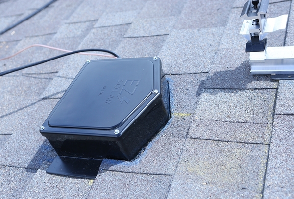 JB-1.XL XL Rooftop PV Junction Box- Asphalt Shingle