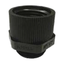 AM-2012-BK Adapter M20 to 1/2"NPT Black Nylon