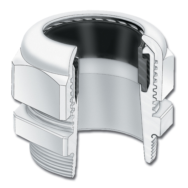 CD20MA-GY Dome Top Gray Nylon M20