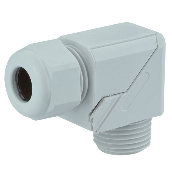 ED20MA-GY Dome Top Gray Nylon M20 Elbow Fitting