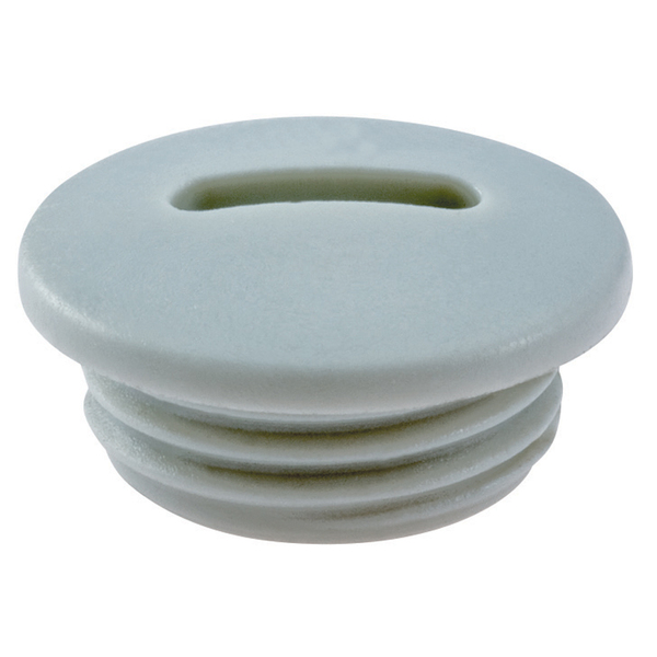 DM-40-GY M40 Threaded Plug Gray Nylon