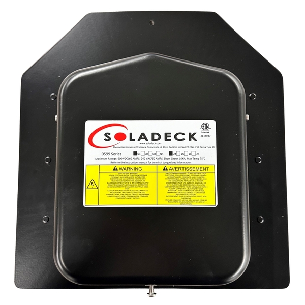 0599B SolaDeck Roof Mounted PV Junction Box