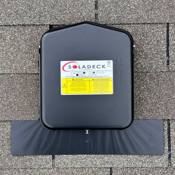 0799-5B SolaDeck Roof Mounted PV Junction Box