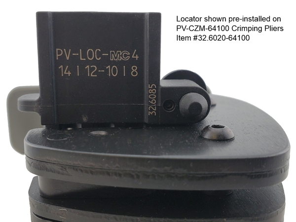 32.6085 PV-LOC-MC4 14/12-10/8 - Locator for MC4 Crimping Pliers
