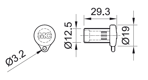 32.0716 PV-BVK4 - MC4 Sealing Cap