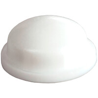 BS-02 WHITE Adhesive Back Bumper - Hemispherical