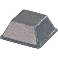 BS-03 GRAY Adhesive Back Bumper - Square