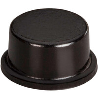 BS-06 BLACK Adhesive Back Bumper - Cylindrical