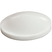 BS-07 WHITE Adhesive Back Bumper - Hemispherical