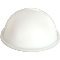 BS-08 WHITE Adhesive Back Bumper - Hemispherical