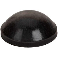 BS-12 BLACK Adhesive Back Bumper - Hemispherical