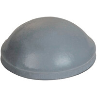 BS-12 GRAY Adhesive Back Bumper - Hemispherical