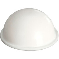 BS-15 WHITE Adhesive Back Bumper - Hemispherical