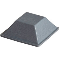 BS-19 GRAY Adhesive Back Bumper - Square