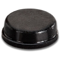 BS-34 BLACK Adhesive Back Bumper - Cylindrical