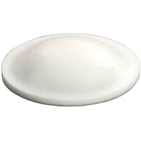 BS-40 WHITE Adhesive Back Bumper - Hemispherical