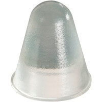 BS-57 CLEAR Adhesive Back Bumper - Conical