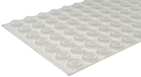 BS-41 CLEAR Adhesive Back Bumper - Cylindrical