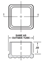 FP-325 Square Finishing Plug LDPE