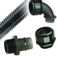 Nylon Corrugated Tubing & Fittings