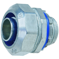 Heyco-Flex Metallic Liquid Tight Conduit Fittings - Straight-Thru, NPT Hubs Heyco-Flex Metallic Liquid Tight Conduit Fittings - Straight-Thru, NPT Hubs