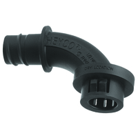 Quick Twist Conduit Fittings - 90 degree Sweep, Snap-In Hubs Quick Twist Conduit Fittings - 90 degree Sweep, Snap-In Hubs
