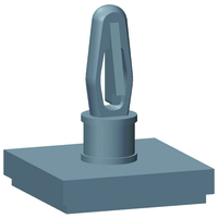 Nylon PCB Supports - Adhesive-Back Mount Nylon PCB Supports - Adhesive-Back Mount