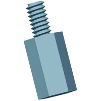 Nylon Male/Female Threaded Hex Supports Nylon Male/Female Threaded Hex Supports