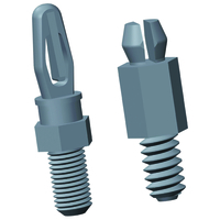 Nylon PCB Supports - Threaded Male Nylon PCB Supports - Threaded Male