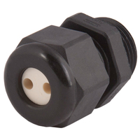 Dome Top Gray Nylon 3/8 NPT Multi-Hole