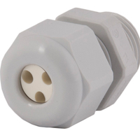 Dome Top Gray Nylon 1/2 NPT-E  Multi-Hole