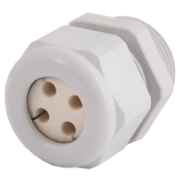 Dome Top Gray Nylon 1/2 NPT-E  Multi-Hole