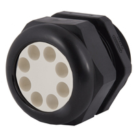 Dome Top Black Nylon PG48 Multi-Hole