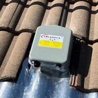 SolaDeck PV Junction Box for Deep Tile & Slate Roofs